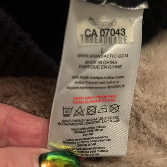 👗 #219  Vintage Threadbare sweater - Picture 10 of 14